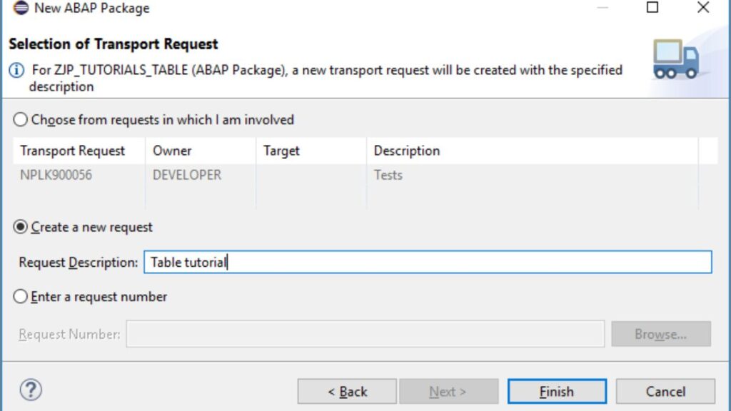 How to Create a Package in SAP ABAP