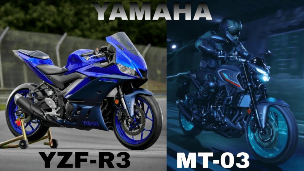 New Yamaha R3, MT 03